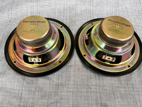 2 Vintage 1992 CERWIN VEGA DX-9 MITTELTÖNER LAUTSPRECHER DXM6 Paar - Bild 4 von 7