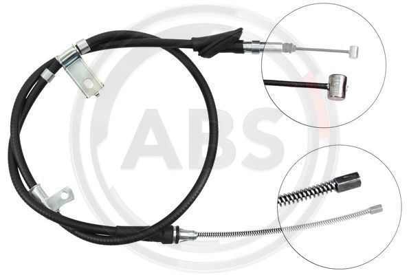 A.B.S. K17128 Seilzug, Feststellbremse Rechts FüR Land Rover-image