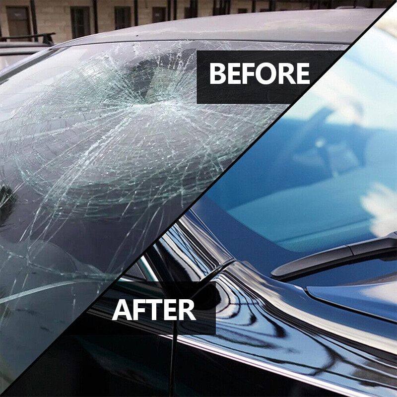 Car Window Glass Crack Chip Resin Windscreen Windshield Repair DIY Tool