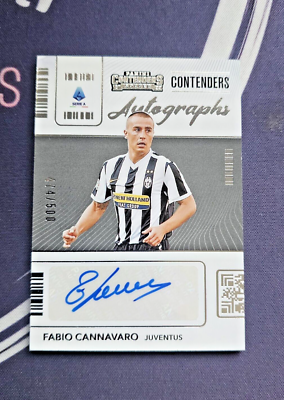 2021-22 Panini Chronicles - Autographs /500 - Fabio Cannavaro #CA 