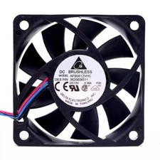 Delta AFB0612VHC 6015 DC12V 0.36A 6CM 3-Wire Cooling Fan