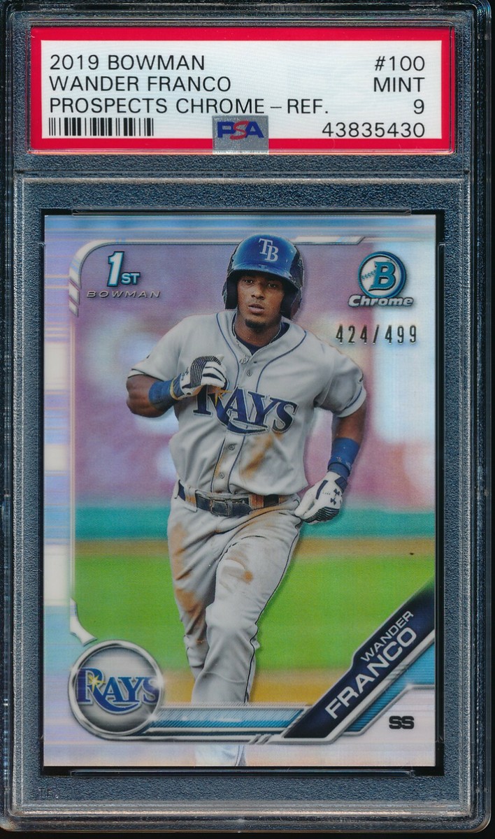 その他 2019 bowman chrome Wander Franco ref 499 2019 bowman chrome Wander Franco ref 499