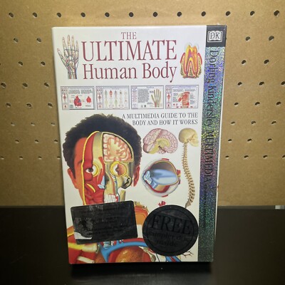 NEW-The Ultimate Human Body a multimedia guide and how it works CD-ROM Windows