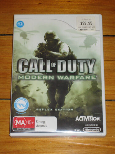 Call Of Duty Modern Warfare Reflex Edition (Nintendo Wii Game) - Picture 1 of 1