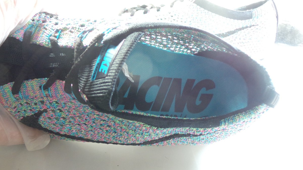 NIKE 2016 FLYKNIT RACER 526628-304 RAINBOW MULTI COLOR 13  display picture 1