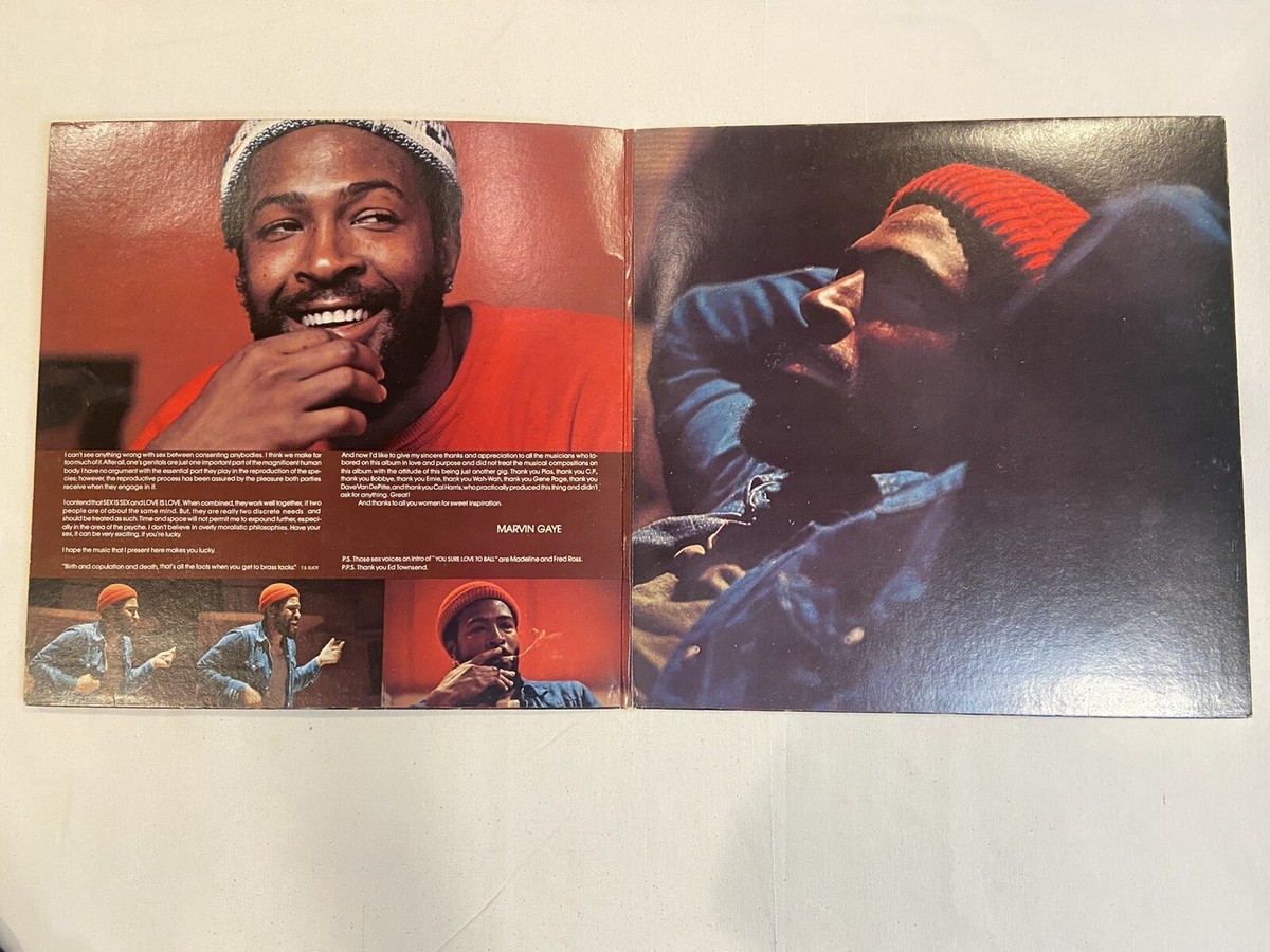 Marvin Gaye - Let's Get It On LP Vinyl 1973 1st Pressing Motown
