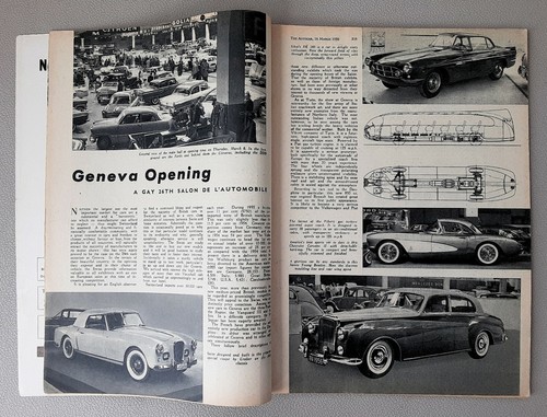 The Autocar March 16 1956 Original British Car Magazine UK Vintage Car Issue - Picture 8 of 9