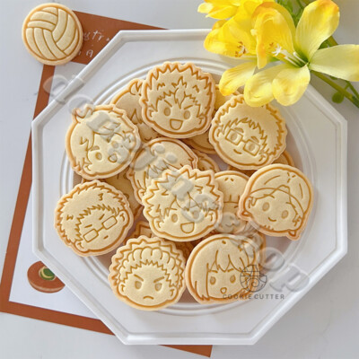 Biscuit Mould Bake Props Haikyuu!! Q Version Cosplay Cookie Cutter Beveling Tool