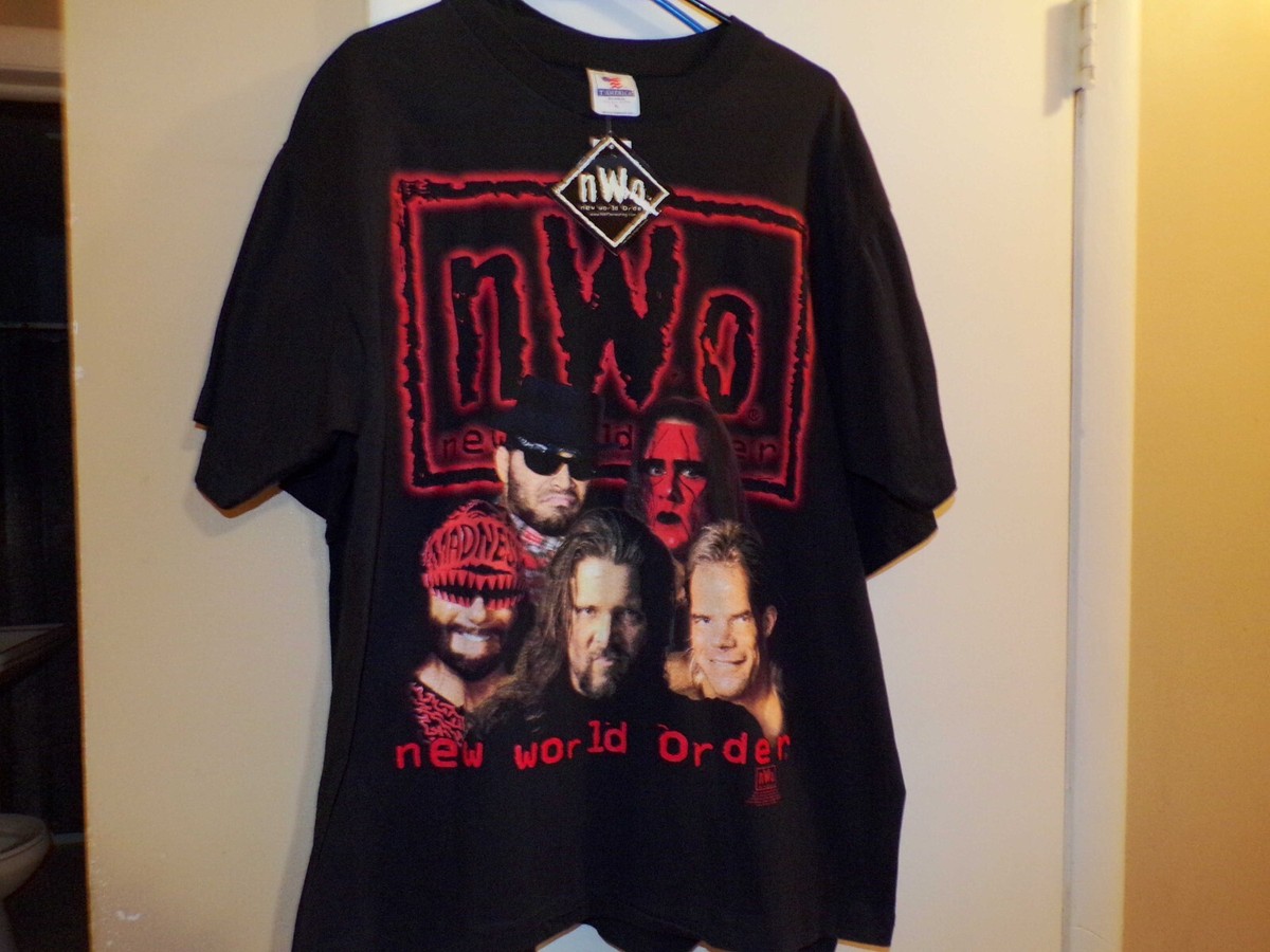 VINTAGE NWO WCW WOLF PAC SHIRT NEW WITH TAGS | eBay