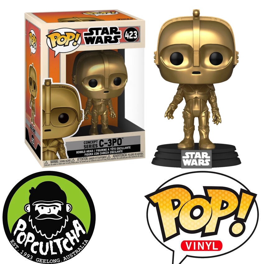 Star Wars - C-3Po Ralph Mcquarrie Collection Pop! Vinyl Figure &Quot;New&Quot;