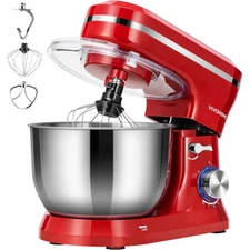 Kitchen Food Stand Mixer 4.75QT 8-Speed Dough Mixer Blender Stainless Steel Bowl