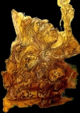 Surrealist, Impressionist, pastel drawing - Wicked Step Mother