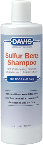 Davis Sulfur Benz Shampoo for Pets, 12 oz - Picture 8 of 12