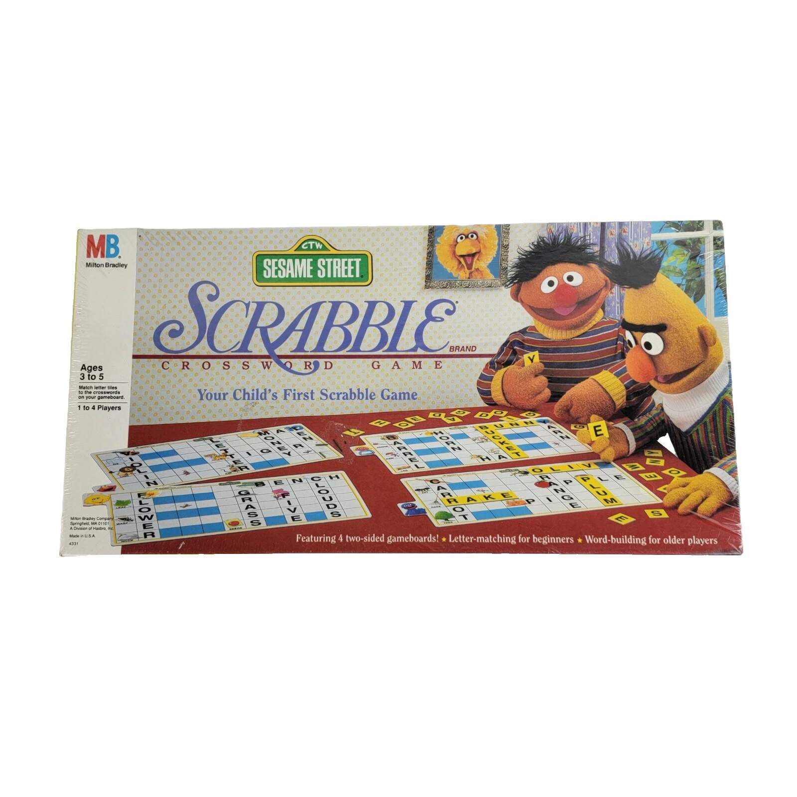 Sesame Street Letters Contemporary Manufacture Board & Traditional Games