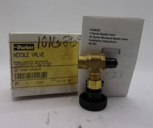 PARKER 2M2F-V4LR-B NEEDLE VALVE, 1906A