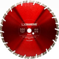 Lxdiamond Diamant-Trennscheibe 350Mm X 20,0Mm Granitborde Beton Ziegel Premium