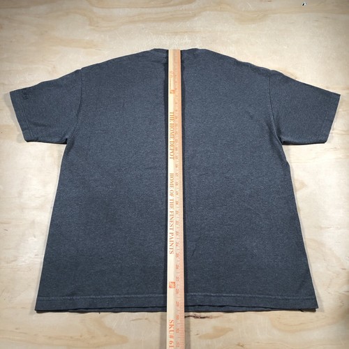 A4534 Vintage Hurley Shirt Size XL Surf Skate 2000s Y2k Freedom Gray - Picture 7 of 9
