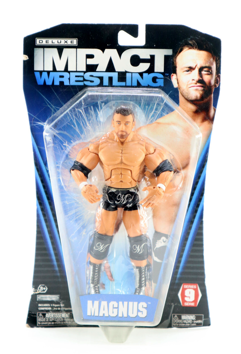 TNA Jakks Pacific Magnus Series 9 Nick Aldis Deluxe Impact