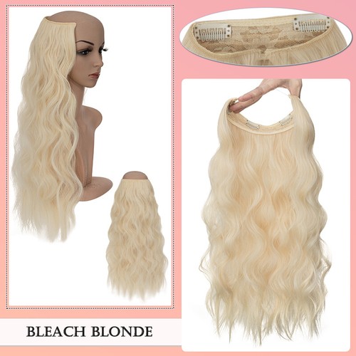 Secret Stirnband Draht Haarverlängerung Hidden Wire Haarteil Hair Extensions 24" - Bild 23 von 81