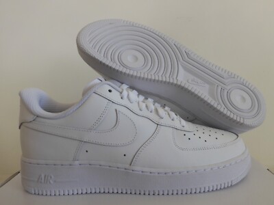 Nike Air Force 1 Low Id Nike By You All White Mens Sz 10 [CT7875