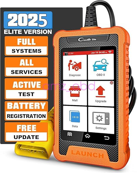 2026 LAUNCH X431 ELITE OBD2 SCANNER FULL SYSTEM DIAGNOSTICS For