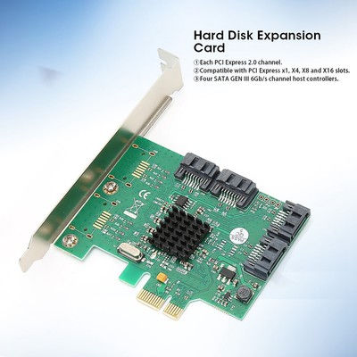Hard Disk Expansion Card PCIE   88SE9215 Portable Computer Accessories 6 SPM