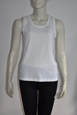 ASICS * ärmelloses Sport Shirt Tank Top in Weiß INT S - wie NEU