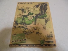 1951 Cisco Kid Portuguese Comics Magazine Mundo de Aventuras #101