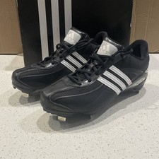 Adidas Phenom 2 Black Metal Baseball Cleats Men's Size 9 NIB
