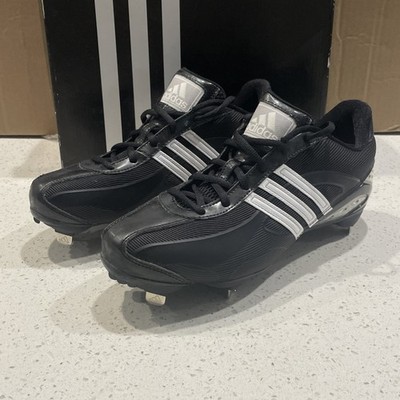 Adidas Phenom 2 Black Metal Baseball Cleats Men's Size 9 NIB
