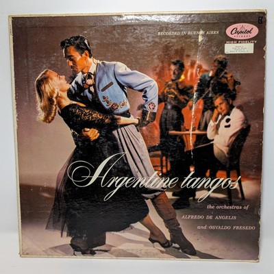 Alfredo de Angelis' Orchestra And Osvaldo Fresedo's Orchestra;  Argentine Tangos