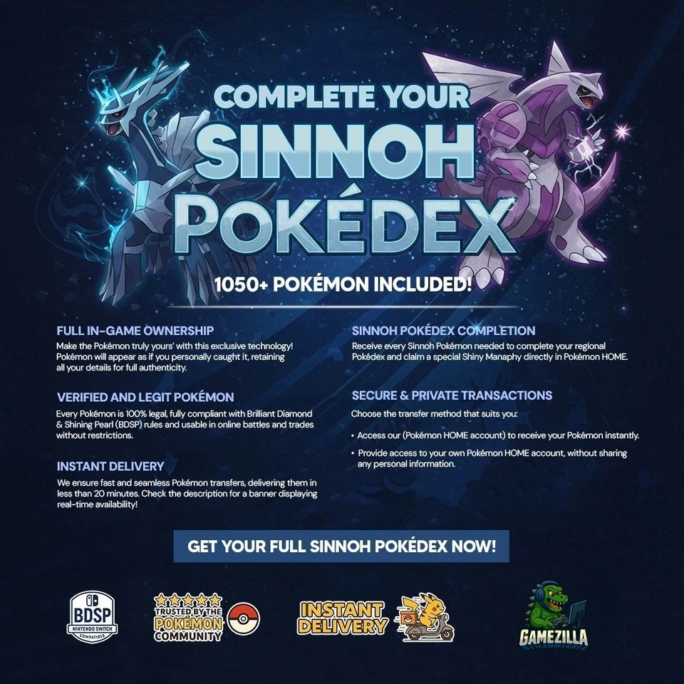 Pokemon Home Living Dex — полный Pokedex для всех игр Pokémon (поколение 1–9) - Изображение 4 из 4