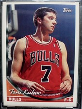 1993-94 Topps Toni Kukoc RC #316 Chicago Bulls