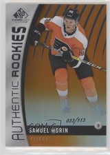 2017 SP Game Used Authentic Rookies Orange Rainbow 33/113 Samuel Morin #169 aq8