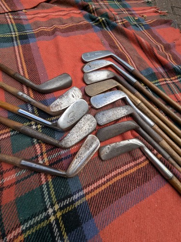 13x Hickory Golfschläger George Nicoll of Leven  - Bild 1 von 13