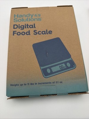 Handy Solutions Digital Food Scale Kitchen Scale 11lb Capacity 0.1oz Accuracy