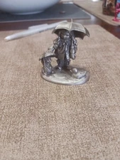 Hudson Fine Pewter 1982 Sheltor From The Storm 2435 Made Usa