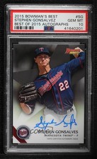 2015 Bowman's Best of Stephen Gonsalves #B15-SG PSA 10 GEM MT Auto tj0