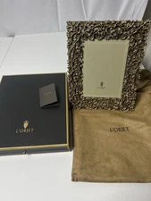 L'Objet LOREL - 5X7 - F9701M 5"x7" photo Frame Goldtone NIB