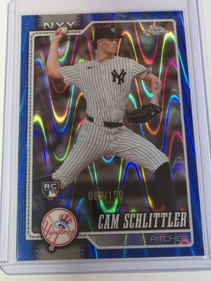 2026 Topps Chrome Baseball - Cam Schlittler RC Rookie #262 069/150 Yankees