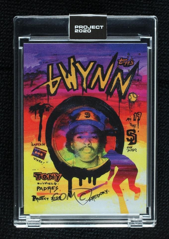 2020 Topps Project 2020 1983 Topps /4863 Tony Gwynn Gregory Siff #135 HOF 10c2