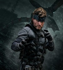 Metal Gear Solid 2 Solid Snake Cosplay Costume
