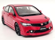 Otto 1/18 - Honda Civic Mugen RR FD2 Milano Red 2008 Resin Scale Model Car