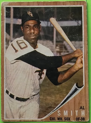 1962 Topps #410 Al Smith Baseball Card (Chicago White Sox)