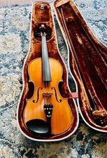 Antique Antonius Stradivarius Cremonenfis Faciebat Anno 1696 Full Size w/case