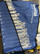 Herbrand SAE Combination Wrench Set 1/4″–1-1/4″ w/ Roll-Up Pouch – New