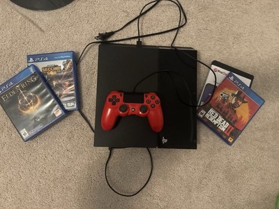 Sony PS4 Console Bundle+Controller + 4 Games - Elden Ring, Red Dead Redemption 2