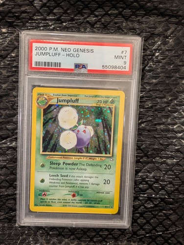 Jumpluff (Unlimited) graded PSA 9 for sale on eBay