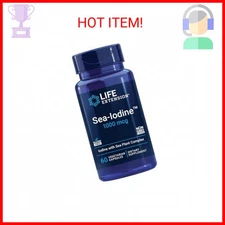 Life Extension Sea-Iodine™, kelp and bladderwrack-derived iodine, supports healt