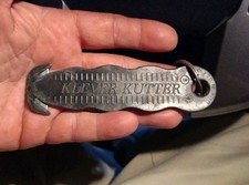 Vintage Klever Kutter Qty. 1 Black Safety Box Cutter - Used